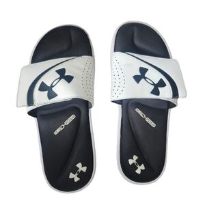 Under Armour Black and White Men's Sandals